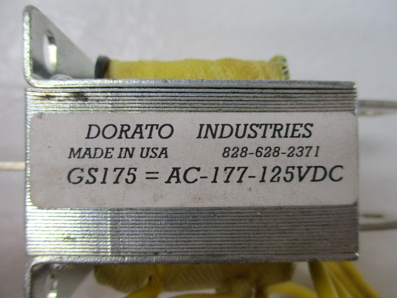 DORATO INDUSTRIES GS175 AC-177-125VDC  NSNP