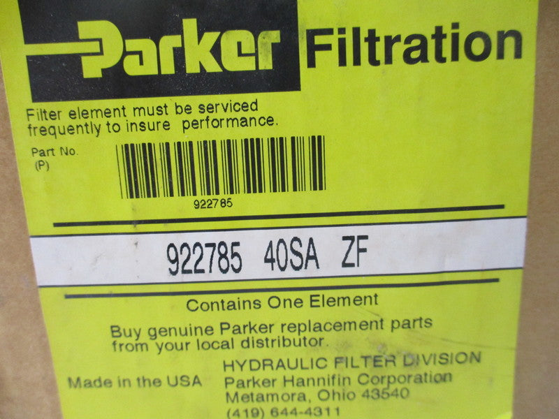 PARKER 922785-40SA-ZF NSMP