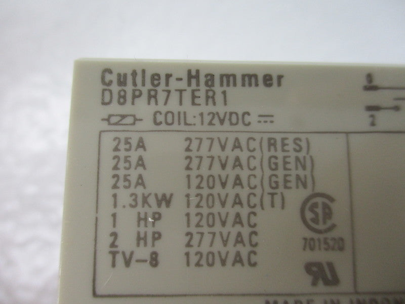 CUTLER HAMMER D8PR7TER1  UNMP