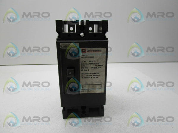 CUTLER HAMMER EB2015 CIRCUIT BREAKER  UNMP