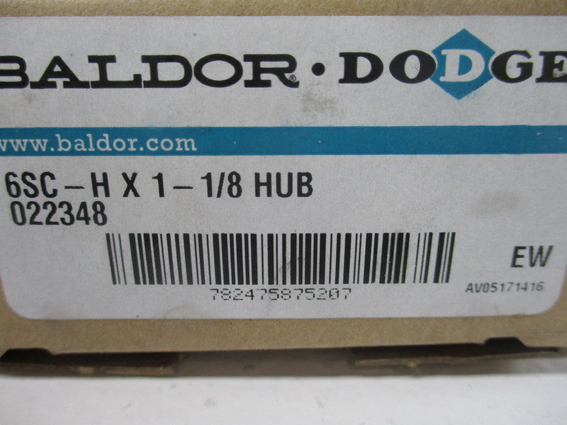 BALDOR DODGE 022348 6SC-HX1-1/8 NSMP