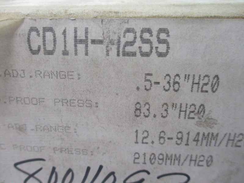 BARKSDALE CD1H-H2SS NSMP