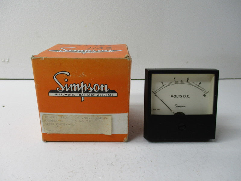 SIMPSON 3323 16005 0-10 VDC NSMP