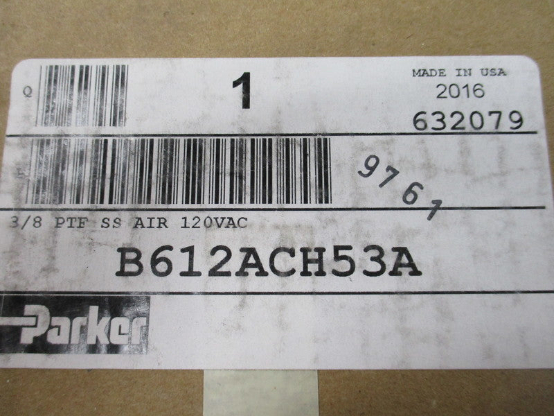 PARKER B612ACH53A NSMP