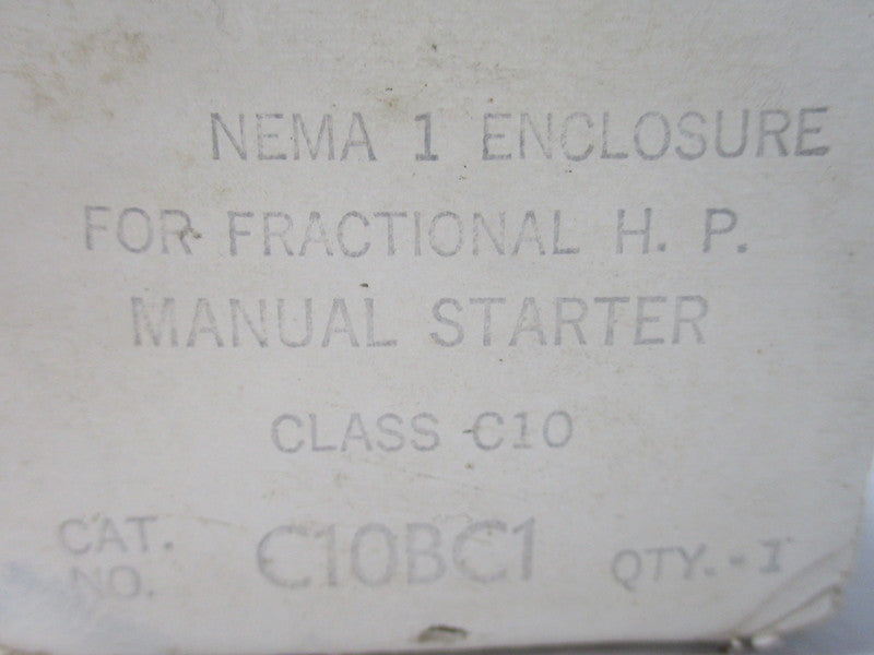 INDUSTRIAL MRO C10BC1 NSMP