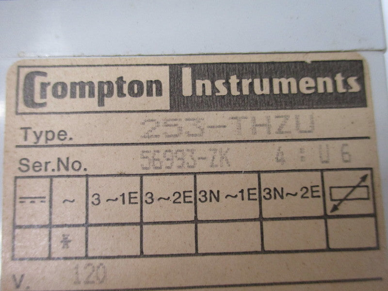CROMPTON 253-THZU  UNMP