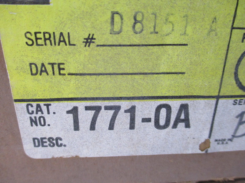 ALLEN BRADLEY 1771-0A NSMP