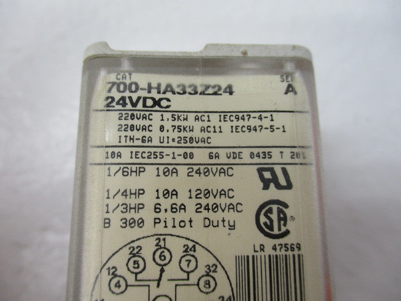 INDUSTRIAL SPARE PART 700-HA33Z24  24VDC  UNMP
