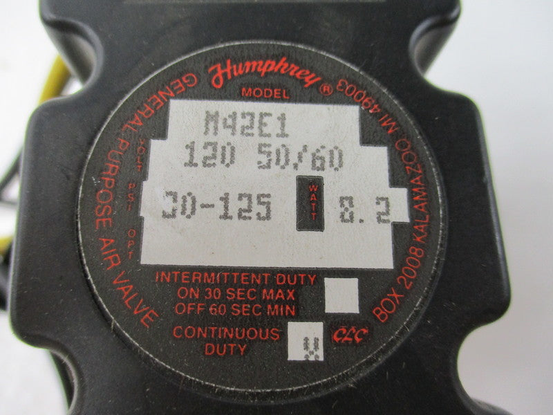 HUMPHREY M42E1  UNMP