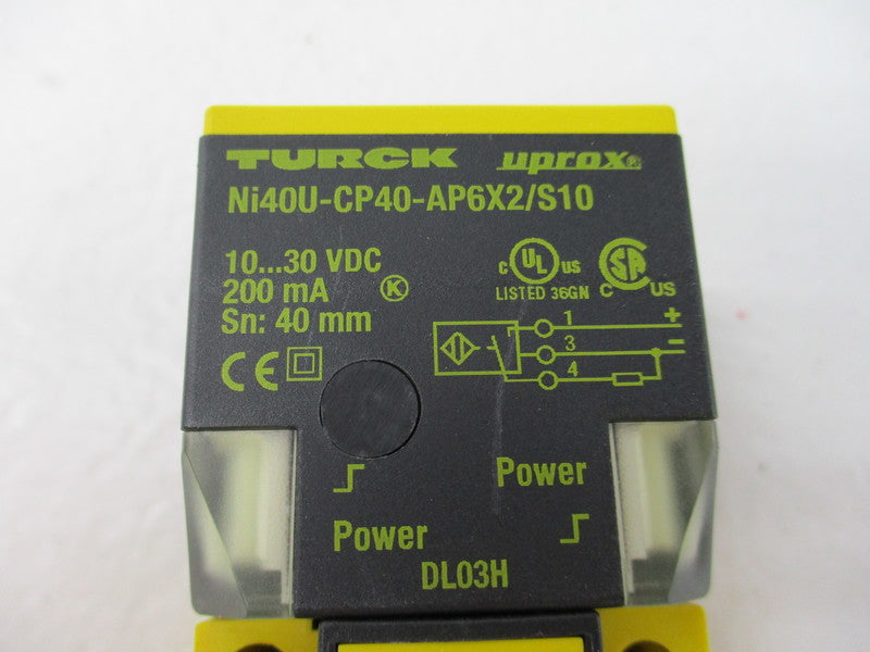 TURCK NI40U-CP40-AP6X2/S10  NSNP