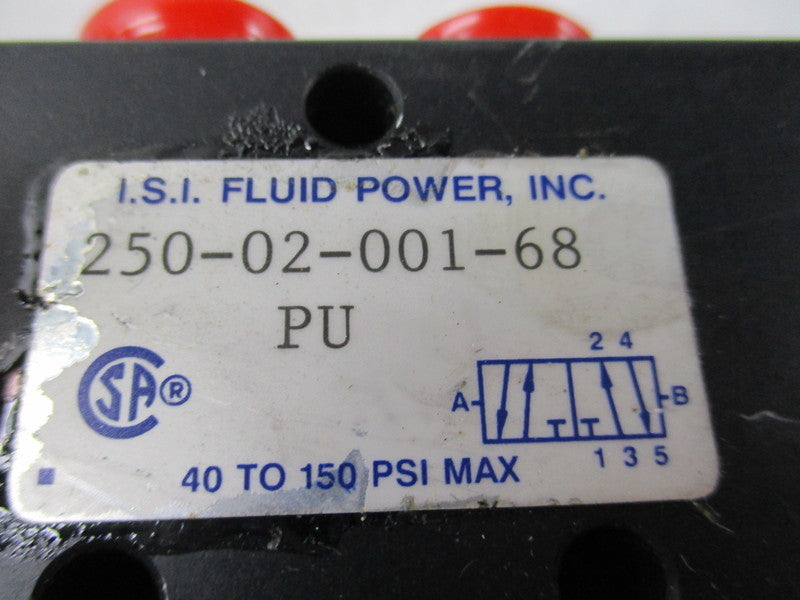 ISI FLUID POWER 250-02-001-68  UNMP