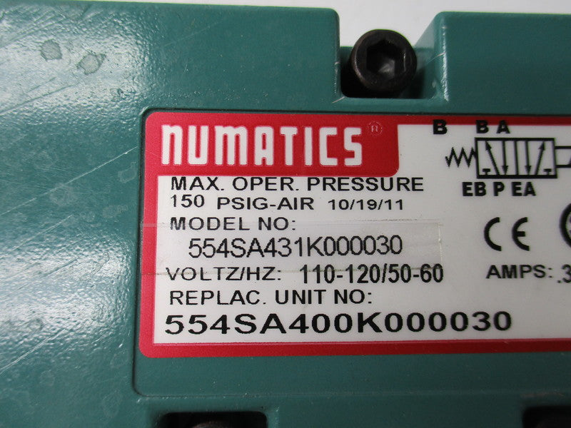 NUMATICS 554SA431K000030  NSNP
