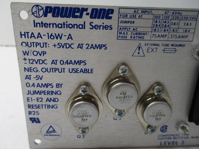 POWER ONE HTAA-16W-A  UNMP