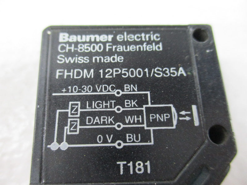 BAUMER ELECTRIC FHDM12P5001/S35A  UNMP