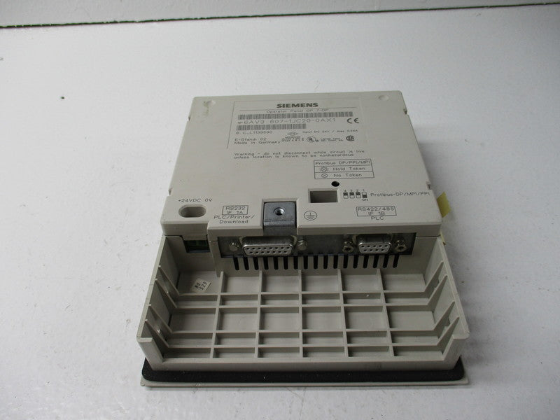 SIEMENS 6AV3607-1JC20-0AX1  UNMP