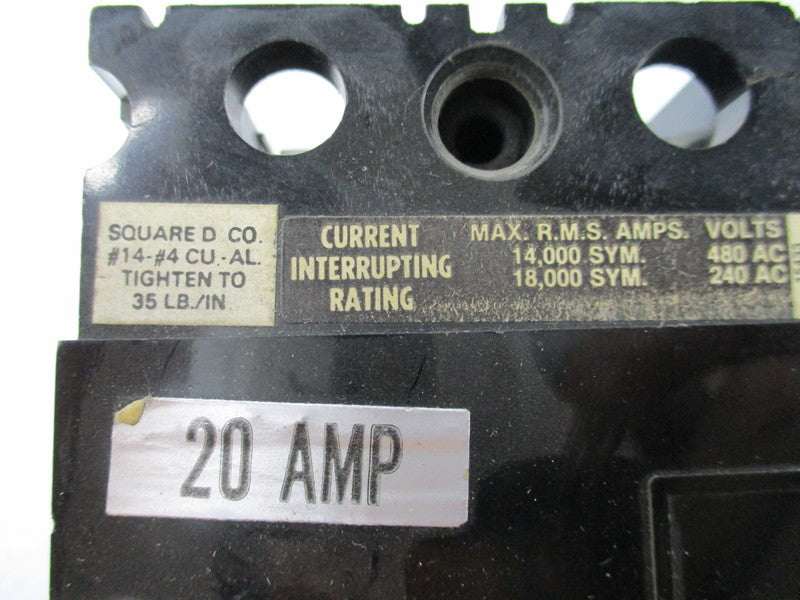 SQUARE D FAL32020  UNMP
