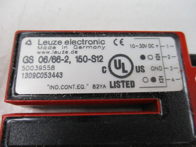 LEUZE ELECTRONIC GS06/66-2,150-S12  NSNP