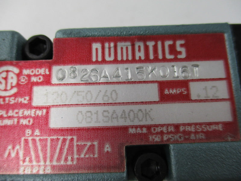 NUMATICS 082SA415K016T  NSNP
