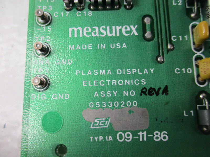 MEASUREX 05330200 REV A  UNMP
