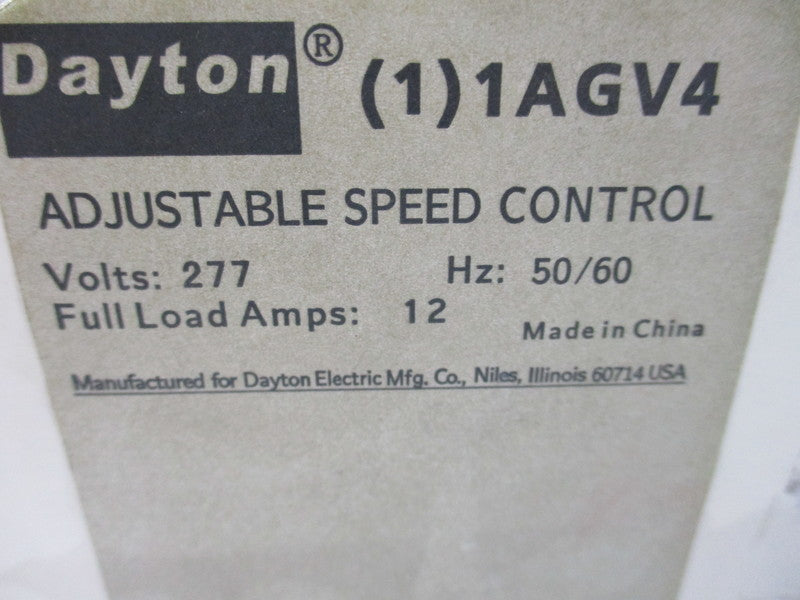 DAYTON 1AGV4 NSMP