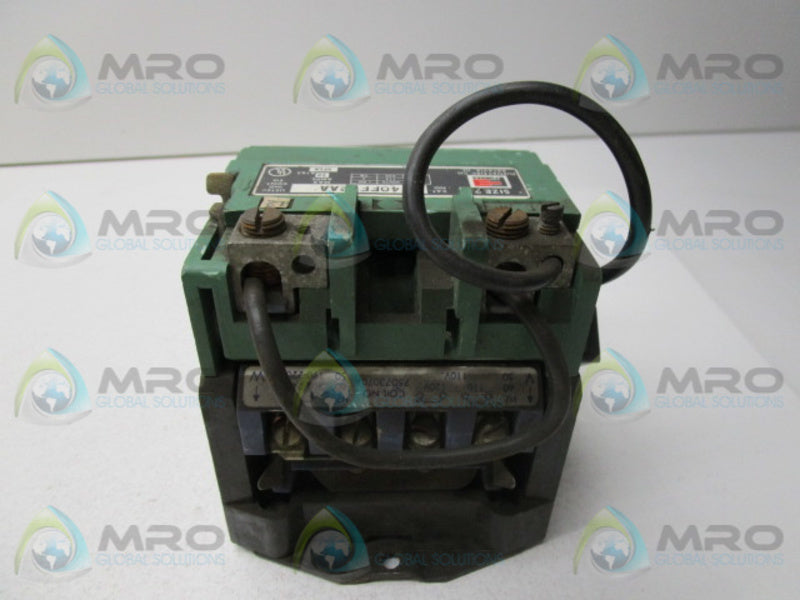 FURNAS 40FF12AA CONTACTOR  UNMP
