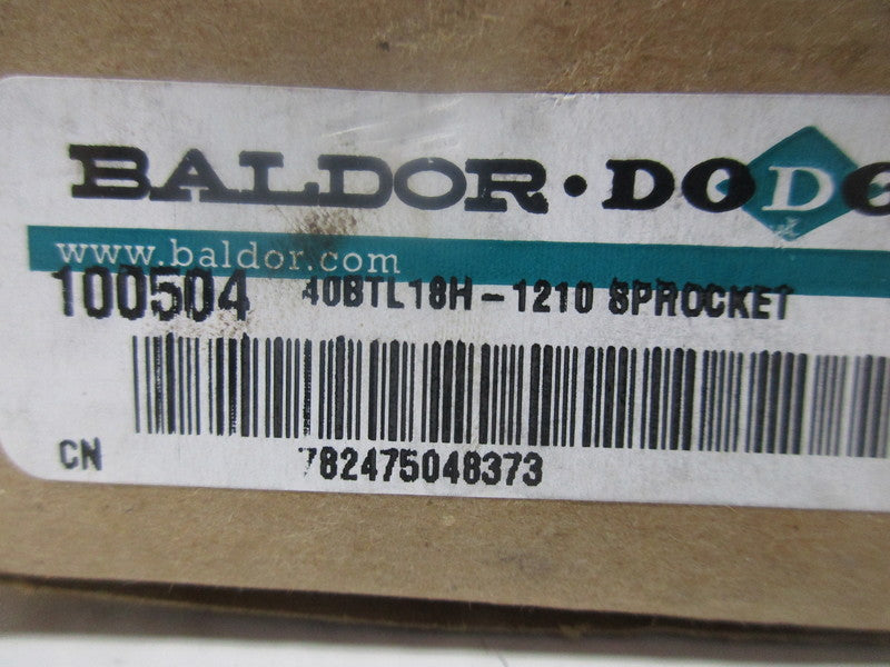 BALDOR DOGE 100504 40BTL18H-1210 NSMP