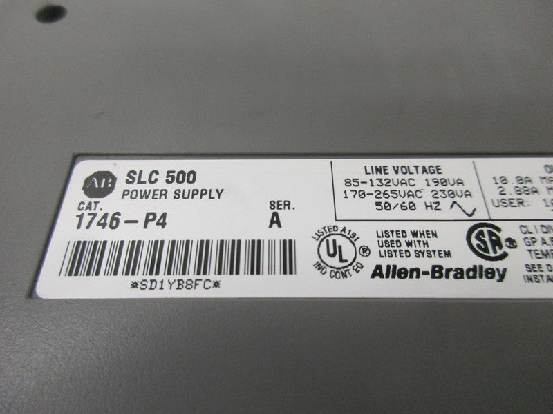 ALLEN BRADLEY 1746-P4 SER A  NSNP