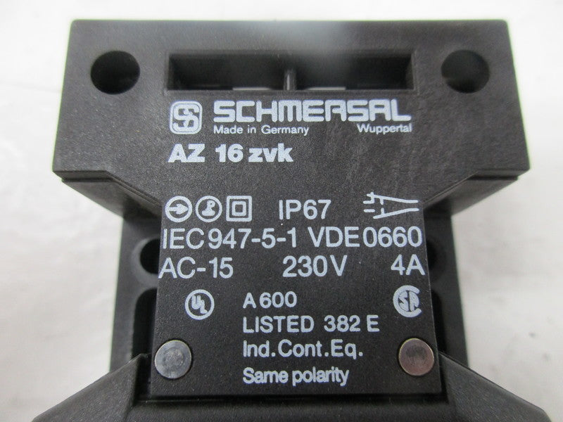 SCHMERSAL AZ16ZVK  NSNP