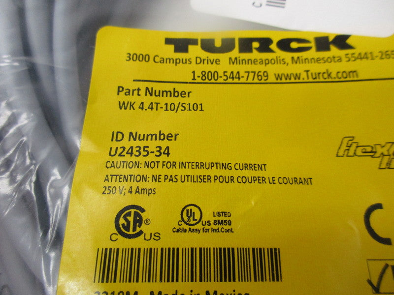 TURCK WK4.4T-10/S101 NSMP