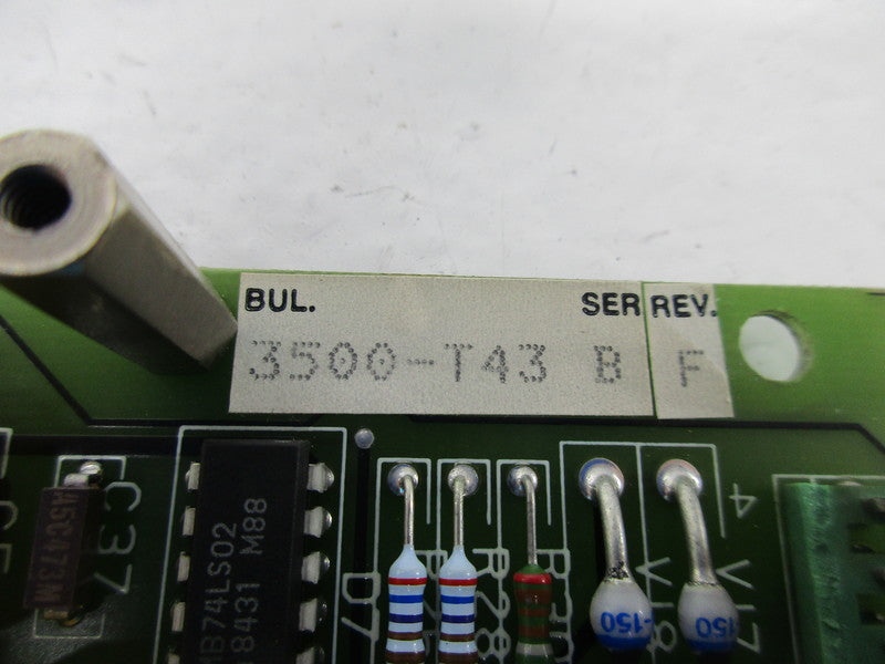 INDUSTRIAL SPARE PART 3500-T43 SER. B REV. F   NSNP