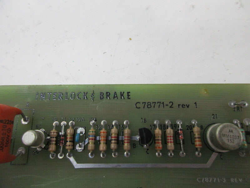 INLAND MOTOR C78771-2 REV 1  UNMP