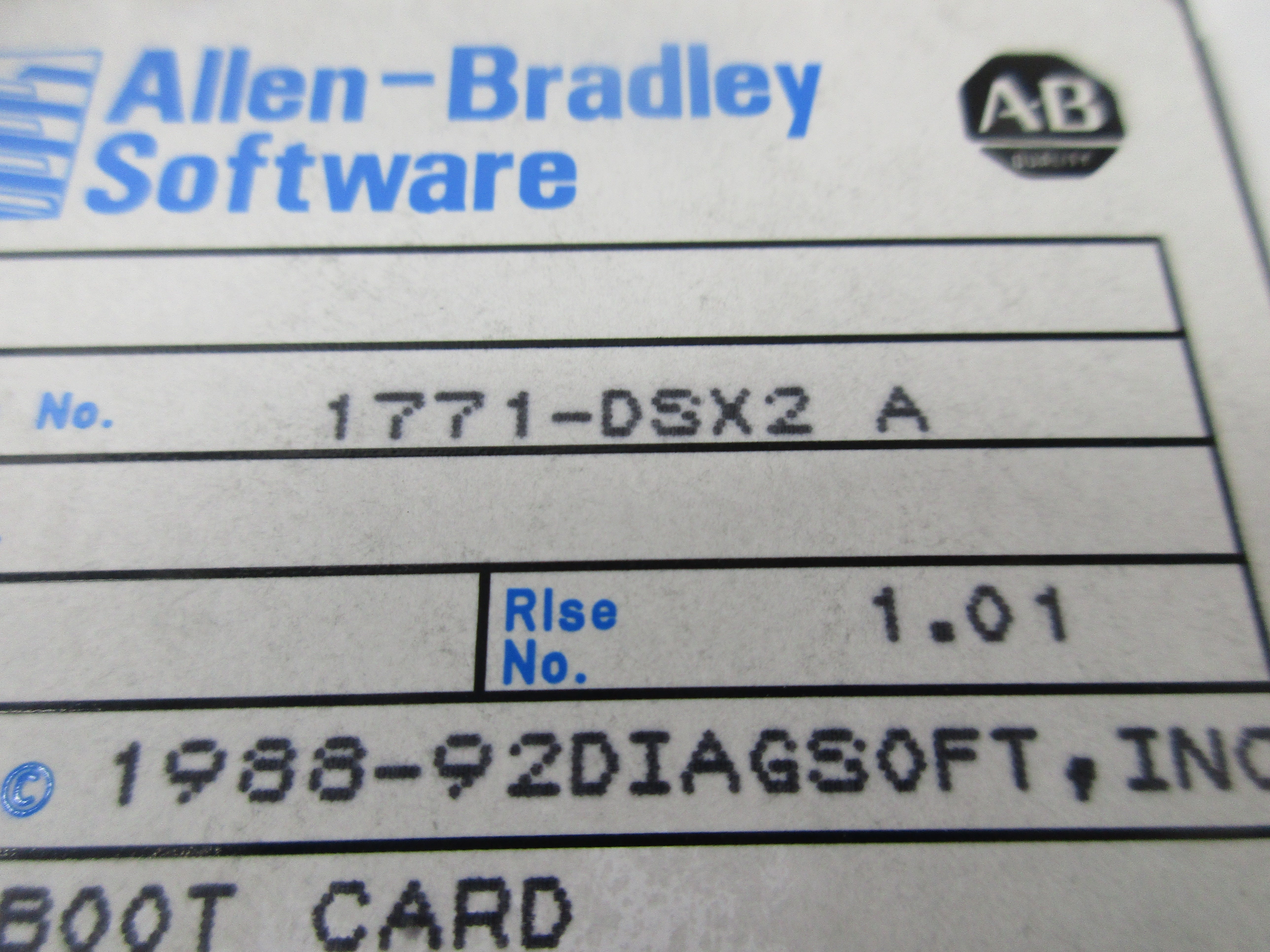 ALLEN BRADLEY 1771-DSX2 SER A  NSNP