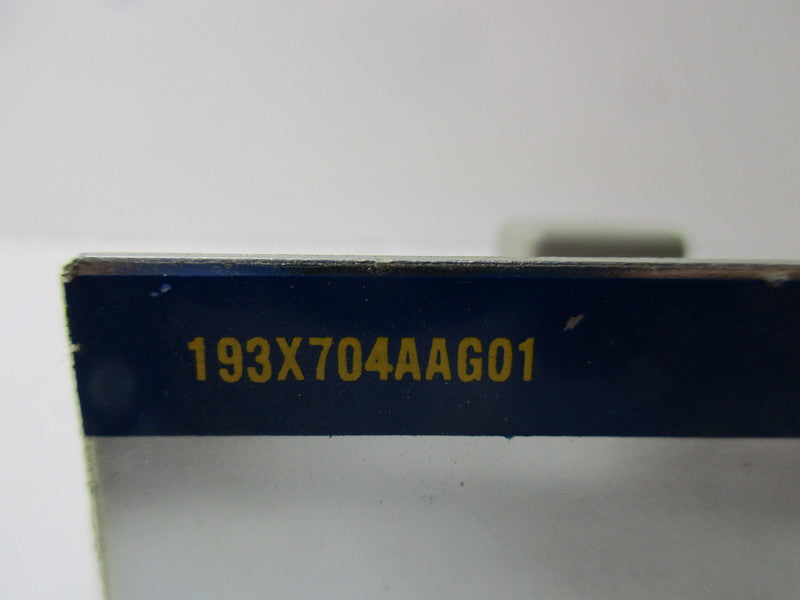 GENERAL ELECTRIC 193X704AAG01  UNMP