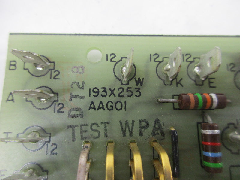 GENERAL ELECTRIC 193X253AAG01  UNMP