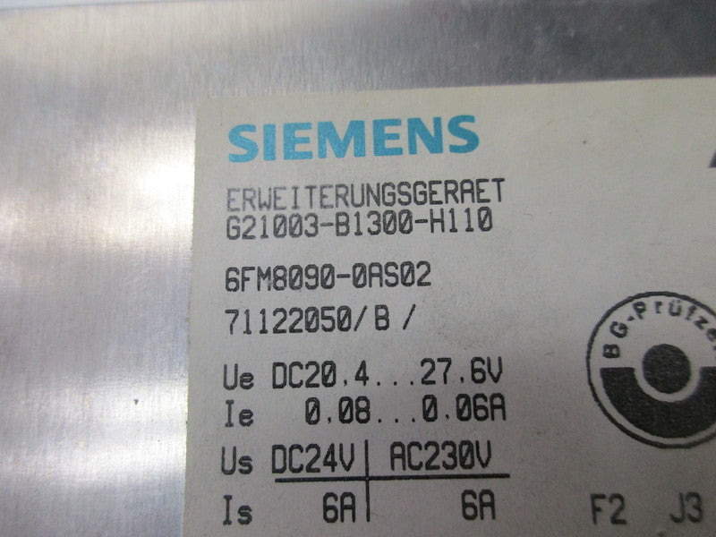 SIEMENS 6FM8090-0AS02  NSNP