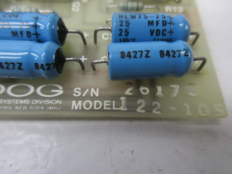 MOOG MODEL 122-105 149-71706-1  NSNP
