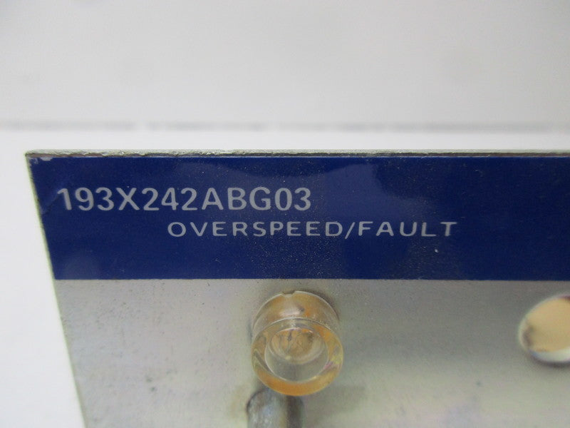 GENERAL ELECTRIC 193X242ABG03  NSNP