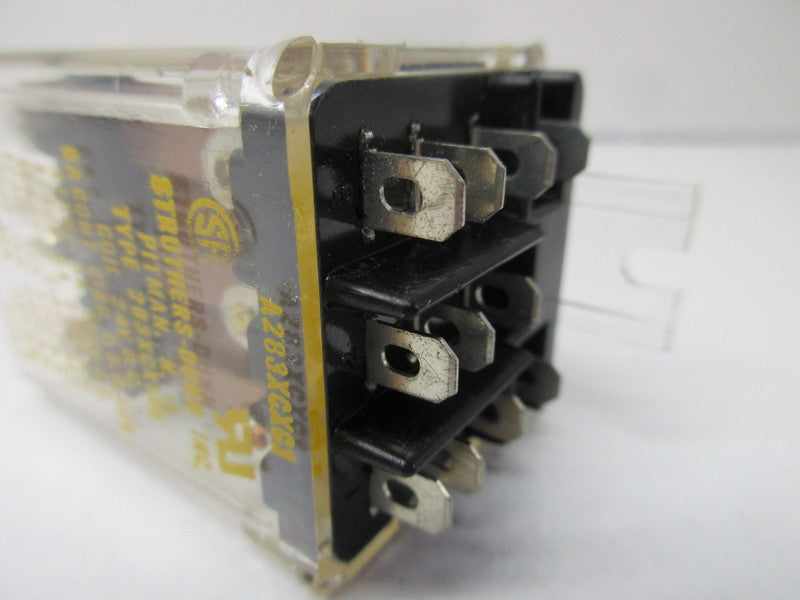 STRUTHERS DUNN 283XCX185 RELAY 24VDC 15A  UNMP
