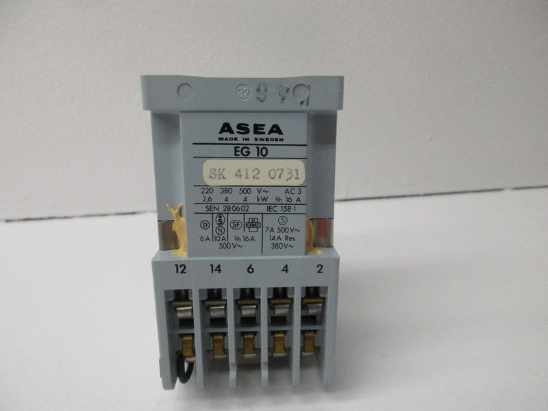 ASEA EG10 110/120V 10A NSMP