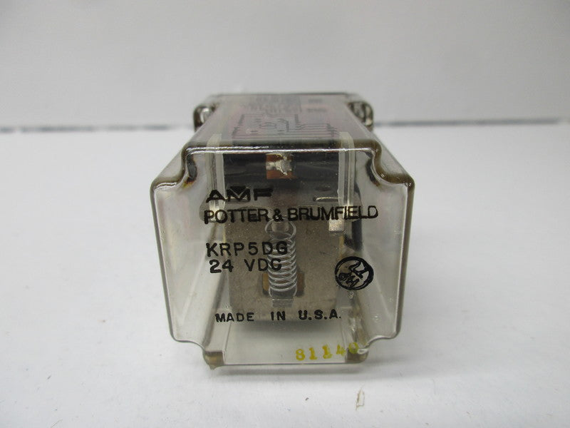 POTTER & BRUMFIELD KRP5DG RELAY 24VDC 10A  NSNP
