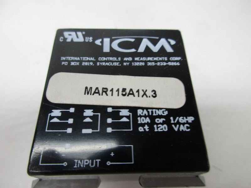 ICM MAR115A1X.3 RELAY 120VAC 10A  NSNP