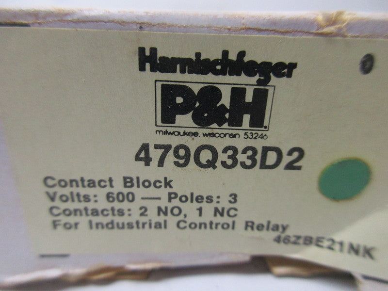 P&H HARNISCHFEGER 479Q33D2NSMP