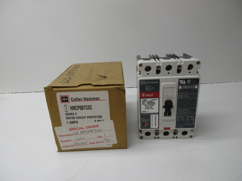 CUTLER HAMMER HMCP007C0C 7A NSMP