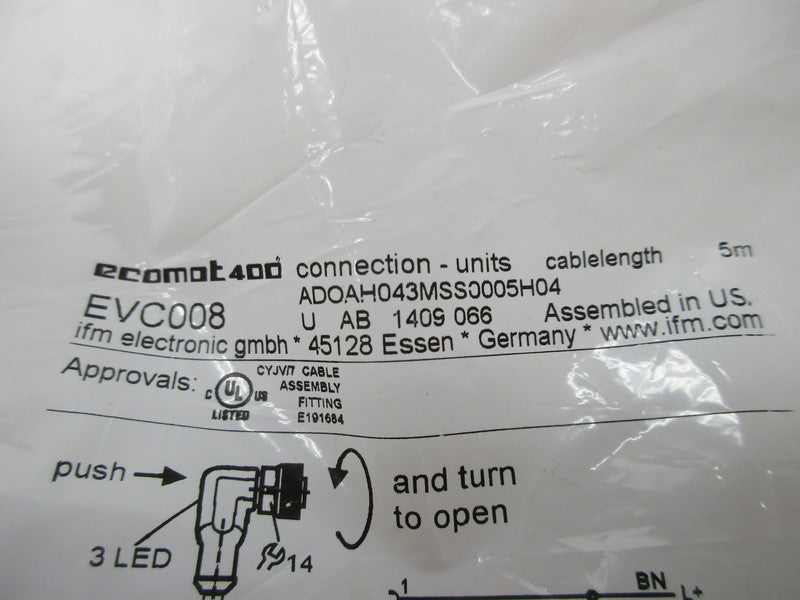 IFM EFECTOR EVC008 NSMP