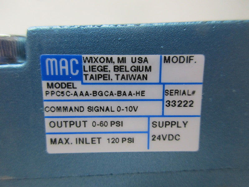 MAC PPC5C-AAA-BGCA-BAA-HE  NSNP