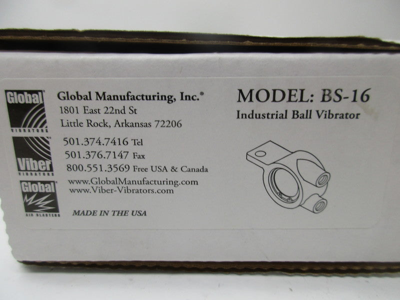 GLOBAL MANUFACTURING BS-16 NSMP