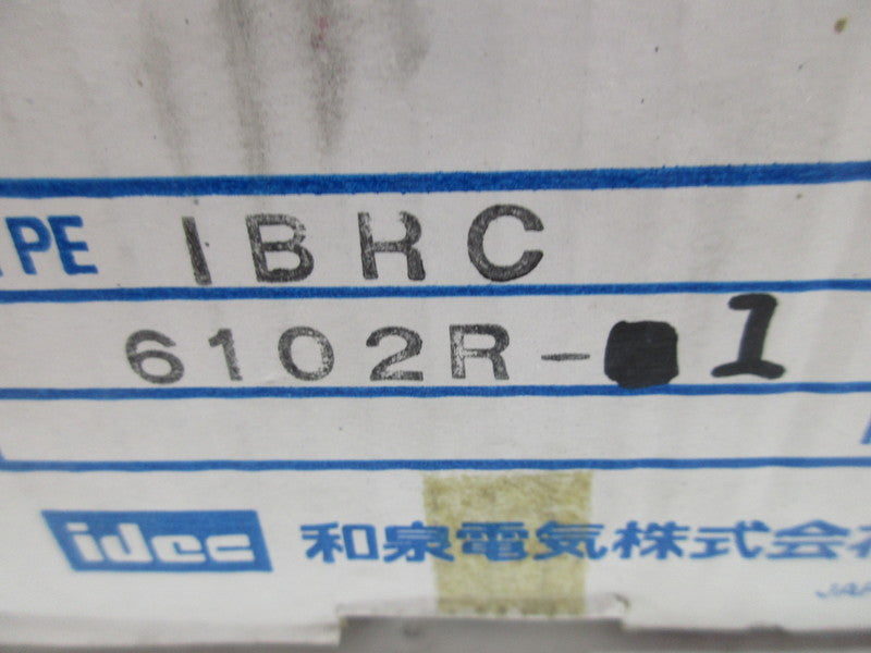 IDEC IBRC6102R-1 250V NSMP