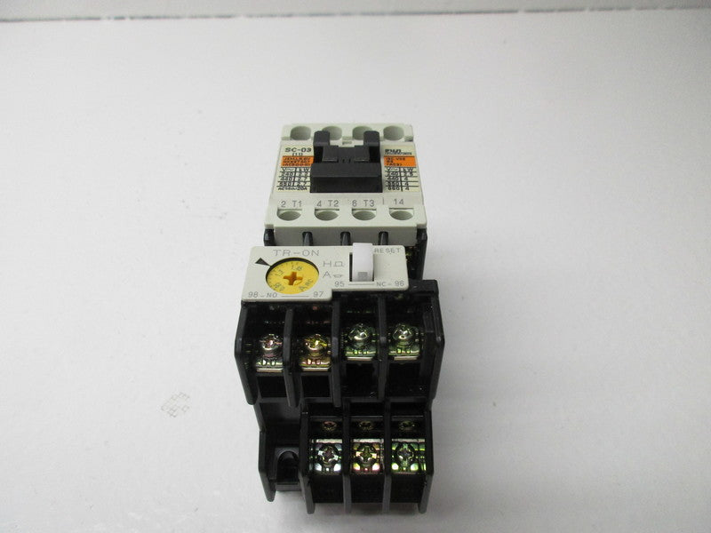 FUJI ELECTRIC SC-03 W/ TR-0N CONTACTOR 600V MAX  NSNP
