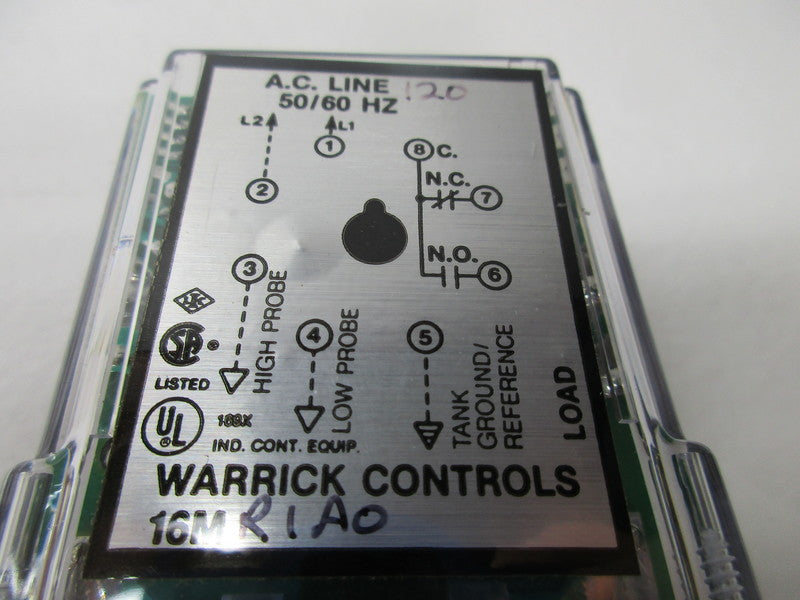 WARRICK CONTROLS 16MR1A0 120VAC NSMP