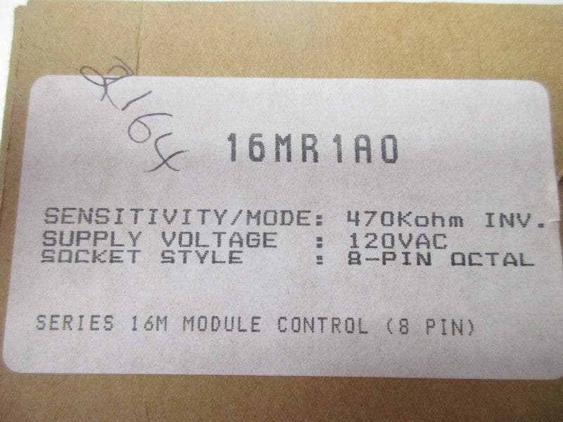 WARRICK CONTROLS 16MR1A0 120VAC NSMP